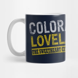 Colorado Loveland The Sweetheart City Retro Mug